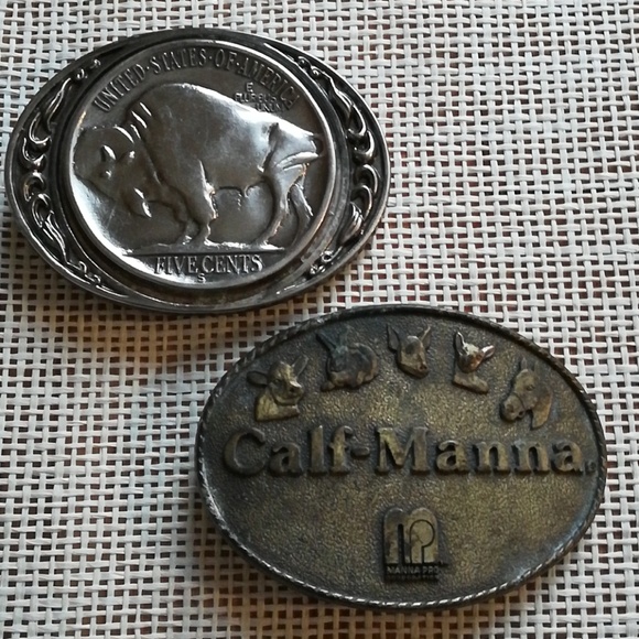 Vintage Other - Lot of 2 Vintage Steel Buckle